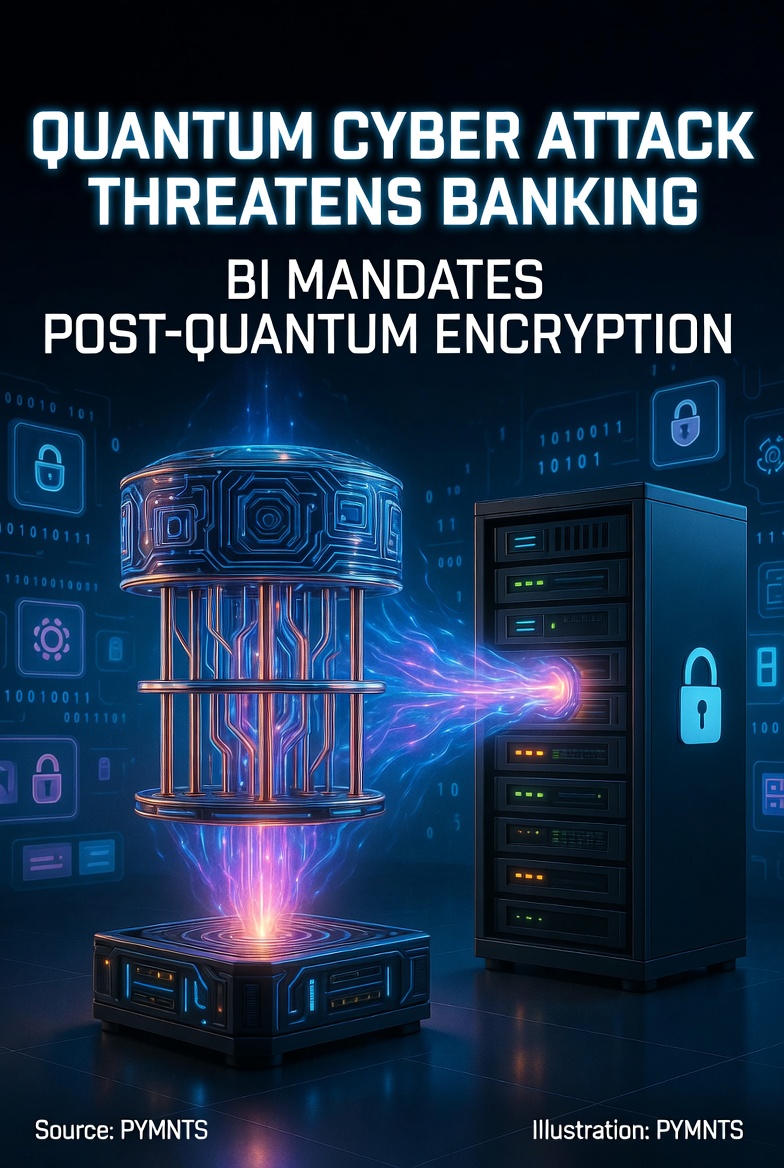 Serangan Siber Kuantum Mengancam Perbankan, BI Wajibkan Enkripsi Post-Quantum